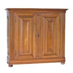 Continental Walnut Cabinet Armoire - 2896136