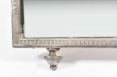 Continental silver plated dressing table mirror - 1281808
