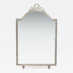 Continental silver plated dressing table mirror - 1282245