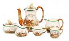 Copeland Spode Pottery Fox Hunt Lunch Service - 4137928