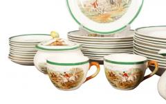 Copeland Spode Pottery Fox Hunt Lunch Service - 4137930