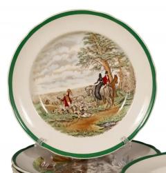 Copeland Spode Pottery Fox Hunt Lunch Service - 4137932