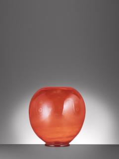 Copier Andries Dirk A D Copier Leerdam Serica Red Glass Vase 1927 Published - 4823425