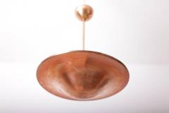 Copper Pendant Lamp from the 1930s Functionalism in Excellent Condition - 551426