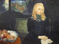 Copy of a Modern Blonde Woman Portrait - 4651334