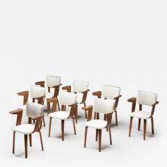 Cor Alons Dining Chairs by Cor Alons for Gouda Den Boer Netherlands 1950s - 3562660