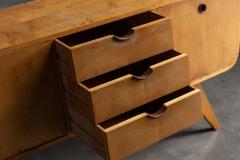 Cor Alons Sideboard Attributed to Cor Alons for Den Boer Gouda Netherlands 1950s - 4645557