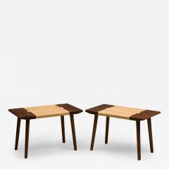 Corda Bench Footstool Natural Papercord  - 4735018