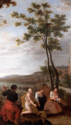Cornelis Adamsz Willaerts The Finding of Moses - 4737506