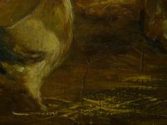 Cornelis Van Leemputten Painting of Sheep in Barn by Cornelis van Leemputten Belgian 1841 1902  - 918194