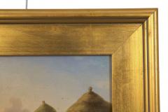 Cornelis Van Leemputten Poultry in the Yard Oil Landscape Painting by Cornelis van Leemputten - 864460