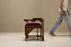 Corner Chair in Art Deco Style - 4300151