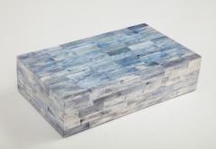 Cornflower Blue Bone Tile Box - 2934072