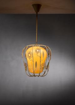 Corona Belysning Decorated metal pendant lamp by Corona Belysning - 3369567