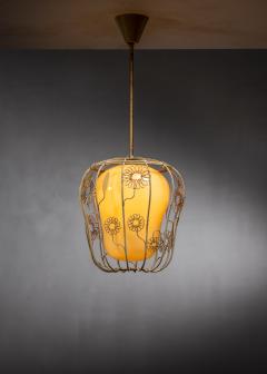 Corona Belysning Decorated metal pendant lamp by Corona Belysning - 3369568