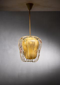 Corona Belysning Decorated metal pendant lamp by Corona Belysning - 3369570