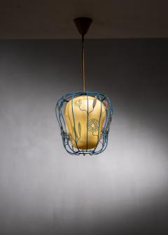 Corona Belysning Decorated metal pendant lamp by Corona Belysning - 3388999