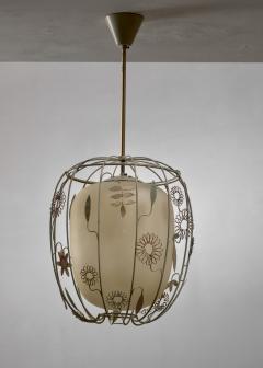 Corona Belysning Decorated metal pendant lamp by Corona Belysning - 3936488