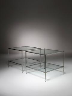Corrado Corradi Dell Acqua Pair of Montecarlo Side Tables by Corrado Corradi dellAcqua for Azucena - 4726018