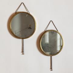 Corrado Corradi Dell Acqua Pair of Vipera Mirrors by Corrado Corradi Dell Acqua 1960s - 3814562