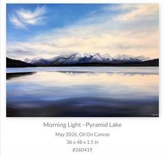 Corrinne Wolcoski Morning Light Pyramid Lake - 4603061