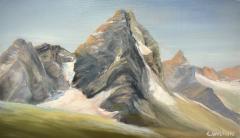 Corrinne Wolcoski Purcell Mt Sir McDonald Plein Air - 4363530