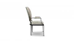 Costantini Design Andre Forged Iron and Upholstered Chair Customizable - 406063