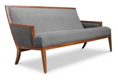 Costantini Design Belgrano Contemporary Rosewood Settee Customizable - 406149