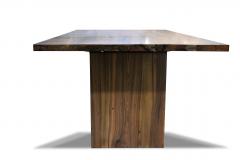 Costantini Design Contemporary Andre Twin Pedestal Table in Argentine Rosewood Customizable - 406051