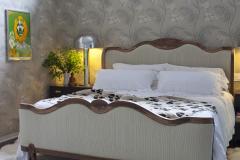Costantini Design Costantini s Louis XV Bed in Argentine Rosewood with Custom Carving - 406249