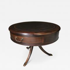 Costantini Design Oriana Table Gold Embossed Leather and Rosewood Table Customizable - 407028