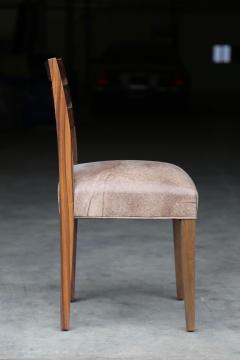 Costantini Design Renzo Contemporary Argentine Rosewood and Leather Side Chair from Costantini - 406107