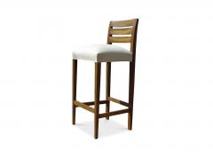 Costantini Design Renzo Contemporary Solid Argentine Rosewood and Stool - 406104