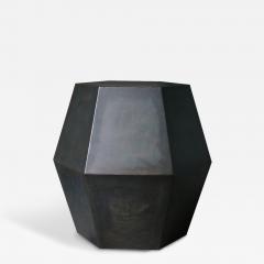 Costantini Design Tamino Hex Modern Side Table in Steel or Parchment - 407035