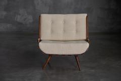 Costelinha Lounge Chair by M veis Pailar Brazil 1960s - 4632358