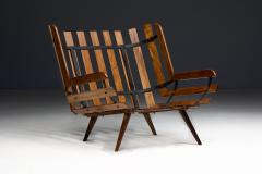 Costelinha Lounge Chair by M veis Pailar Brazil 1960s - 4632371