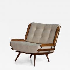 Costelinha Lounge Chair by M veis Pailar Brazil 1960s - 4632877