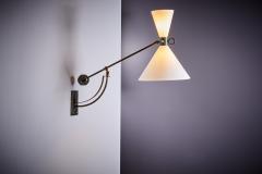 Counterweight Wall Lamp with adjustable height France 1950s - 3594530