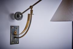 Counterweight Wall Lamp with adjustable height France 1950s - 3594536