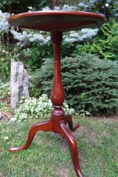 Country Chippendale Period Tripod Candlestand Connecticut 1785 - 3191463