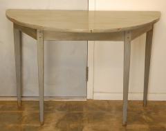 Country Demi Lune Table - 1977086