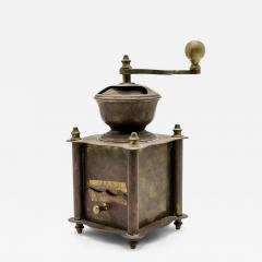 Country Small Brass Coffee Grinder - 4529188