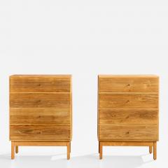 Country Workshop Chests of Drawers with Maple and Brass USA 1950s - 4771090