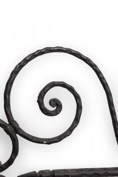 Country Wrought Iron Key Hatrack - 4519774