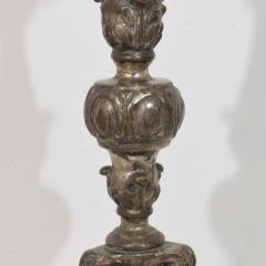 Couple of 18th Century Italian Baroque Carved Wooden Candlesticks Circa 1750 - 4518474