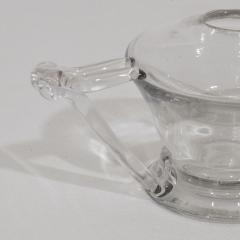 Couple of 19th Century French Glass Weaver Oil Lamps - 4518497