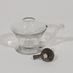 Couple of 19th Century French Glass Weaver Oil Lamps - 4518503