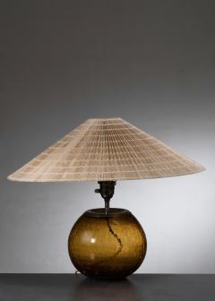 Crackle glass table lamp - 4601667