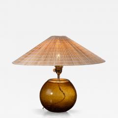 Crackle glass table lamp - 4601706