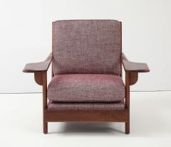 Craftsman Inspired Contemporary Chair and Ottoman by Swaine New York - 4077850
